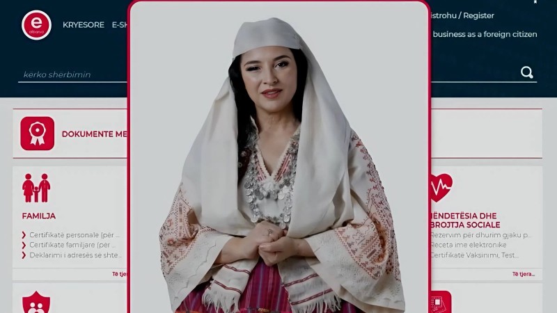 Diella là thành viên nội các đầu tiên của Albania không có sự hiện diện vật lý mà được tạo ra bằng AI. Ảnh: Hindustan Times