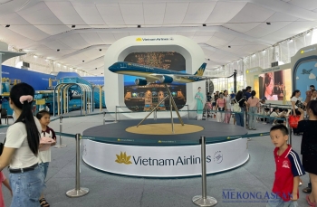 Dấu ấn của Vietnam Airlines tại Triển lãm 80 năm thành tựu đất nước