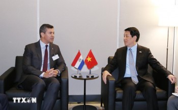 Chủ tịch nước gặp các nhà lãnh đạo dự Tuần lễ Liên Hợp Quốc