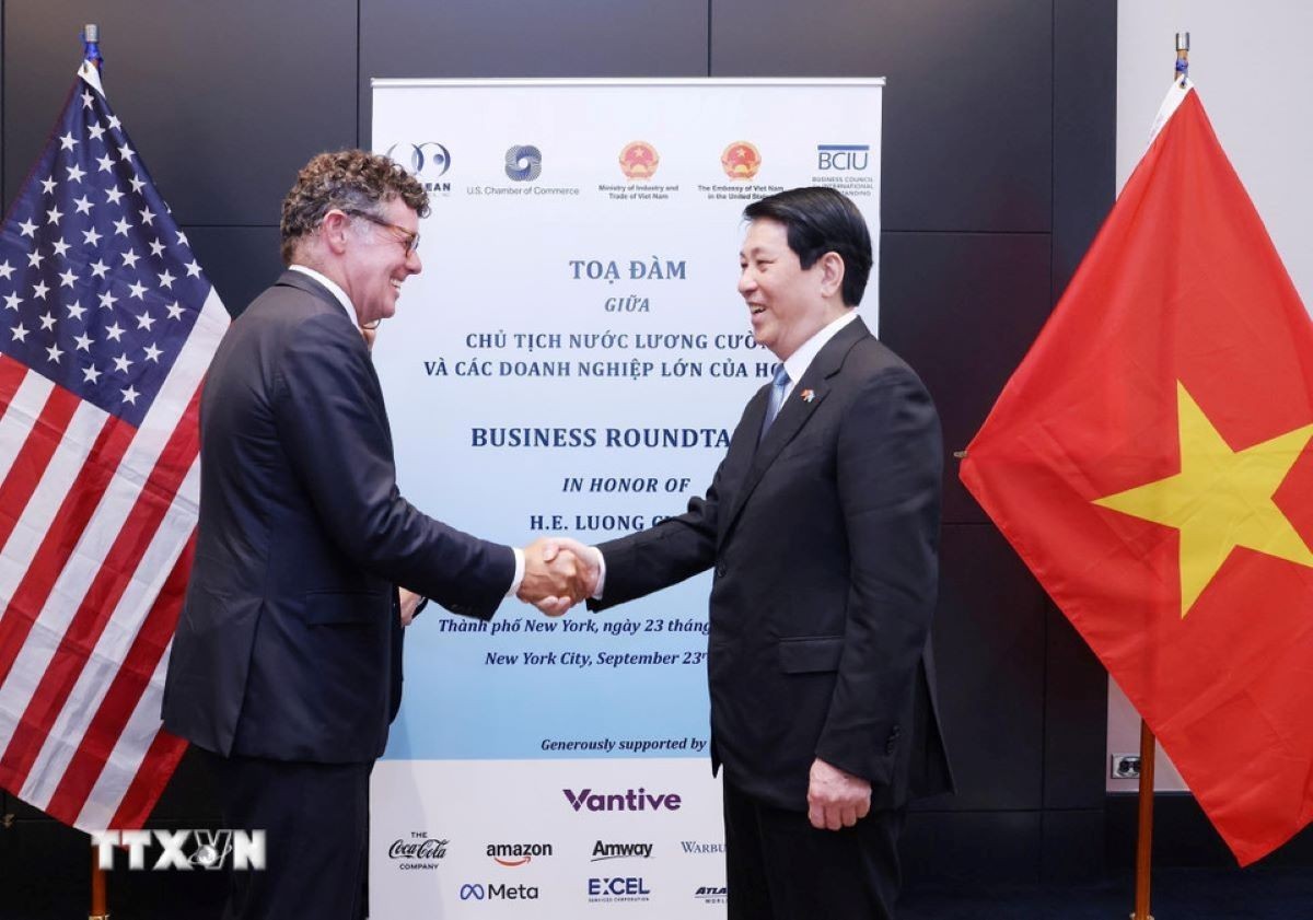 Chủ tịch nước kêu gọi các doanh nghiệp Mỹ đầu tư lớn hơn tại Việt Nam