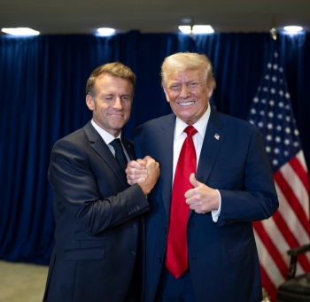 Ông Macron nêu cách để ông Trump đạt giải Nobel Hòa bình