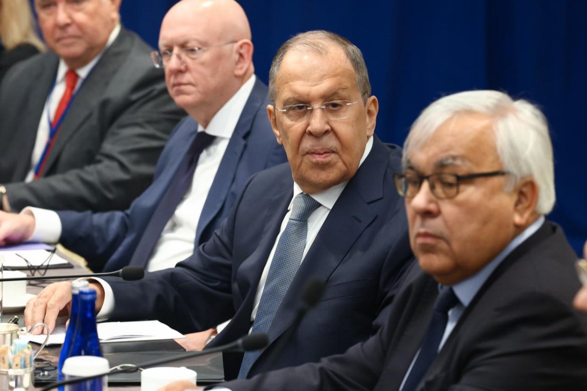 Ngoại trưởng Nga Sergey Lavrov trong cuộc họp ngày 24/9. Ảnh: Bộ Ngoại giao Nga