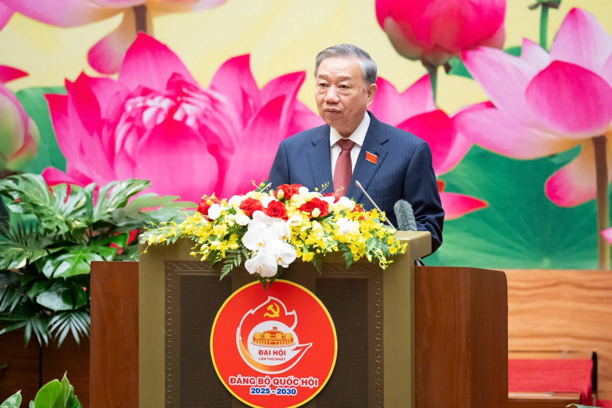 Tổng Bí thư nêu 4 nhiệm vụ trọng tâm, cấp bách với Đảng bộ Quốc hội