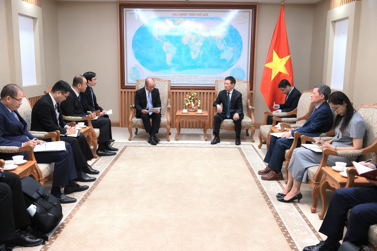 Phó Thủ tướng Hồ Đức Phớc khẳng định: Chính phủ Việt Nam luôn coi trọng, tạo điều kiện thuận lợi để các doanh nghiệp Nhật Bản, trong đó có TOYOTA hoạt động ổn định đầu tư lâu dài tại Việt Nam. Ảnh: VGP.