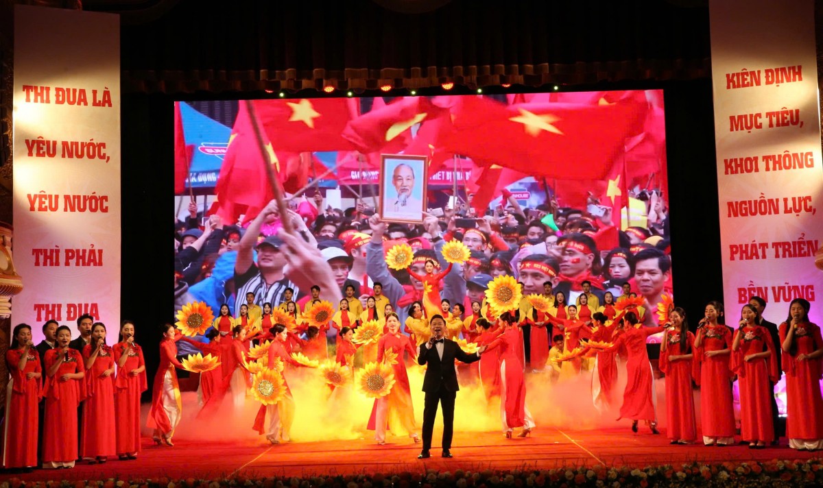 Chương trình văn nghệ chào mừng đại hội 