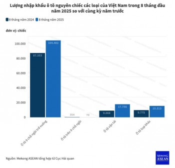 Nhập khẩu ô tô các loại của Việt Nam cao nhất từ trước đến nay