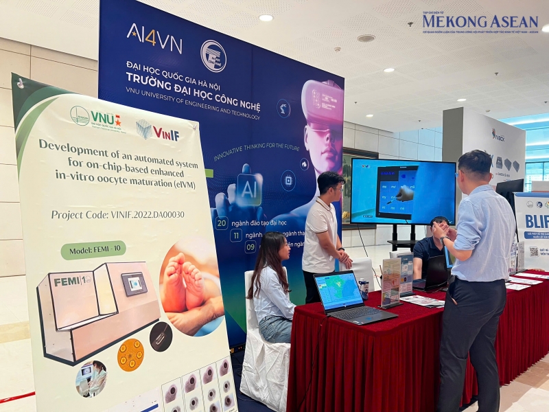 Trình diễn những công cụ AI nổi bật tại ngày hội trí tuệ nhân tạo Việt Nam