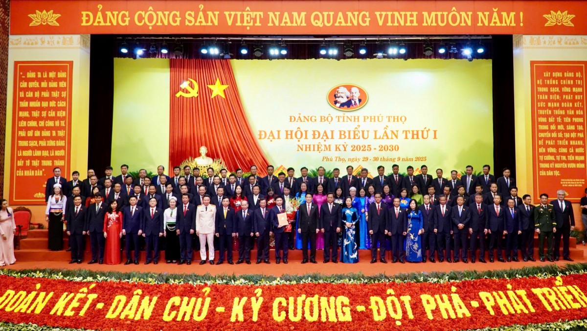 Ông Trương Quốc Huy giữ chức Bí thư Tỉnh ủy Phú Thọ