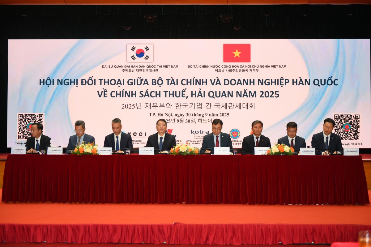 Bộ Tài chính đối thoại với các doanh nghiệp Hàn Quốc