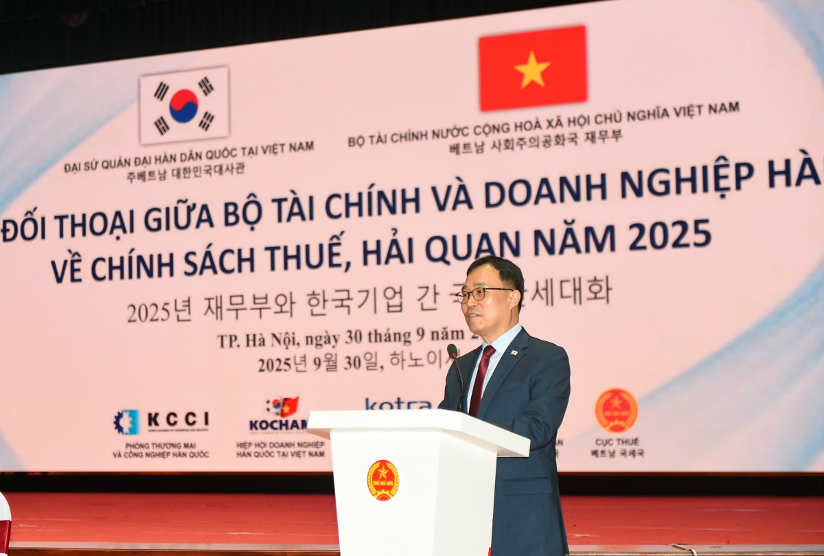 Bộ Tài chính đối thoại với các doanh nghiệp Hàn Quốc