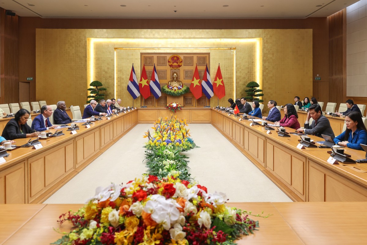 Thủ tướng chia sẻ với Cuba bài học về phát triển kinh tế Việt Nam