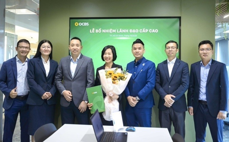 Chứng khoán OCBS bổ nhiệm phó tổng giám đốc mới