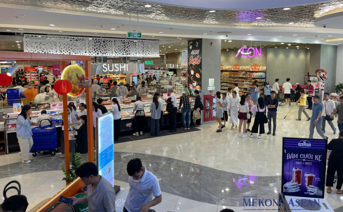 trung tâm bách hóa tổng hợp và siêu thị AEON Văn Giang tại Hưng Yên