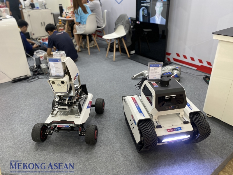 Robot, UAV, AI 'Make in Vietnam' quy tụ tại triển lãm VIIE 2025