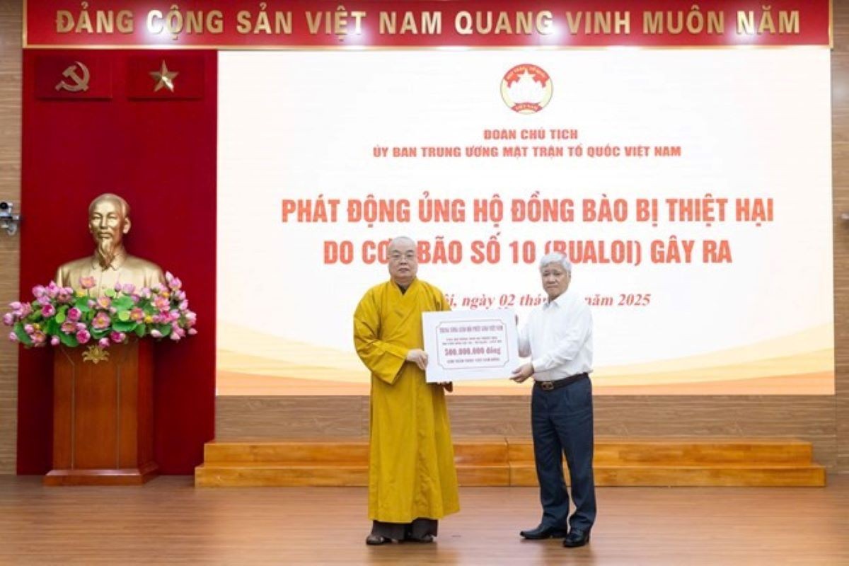 Chung tay cùng cả nước hỗ trợ đồng bào các tỉnh chịu ảnh hưởng bởi thiên tai