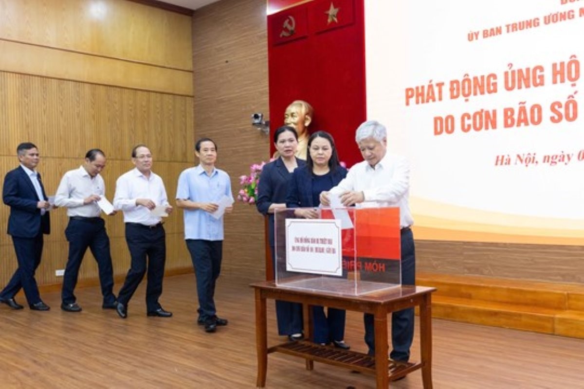 Chung tay cùng cả nước hỗ trợ đồng bào các tỉnh chịu ảnh hưởng bởi thiên tai