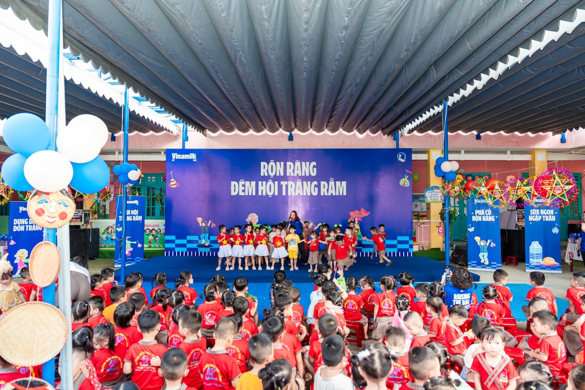 Vinamilk mang Tết Trung thu đến hơn 10.000 trẻ em trên cả nước