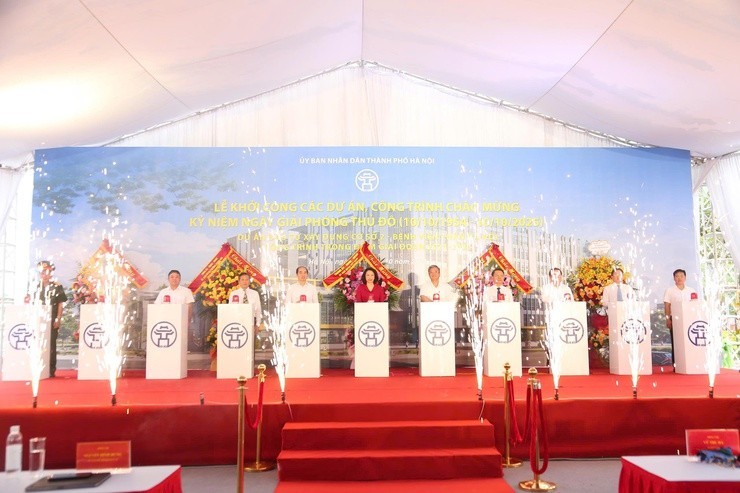 Khởi công xây dựng cơ sở 2 Bệnh viện Thận Hà Nội