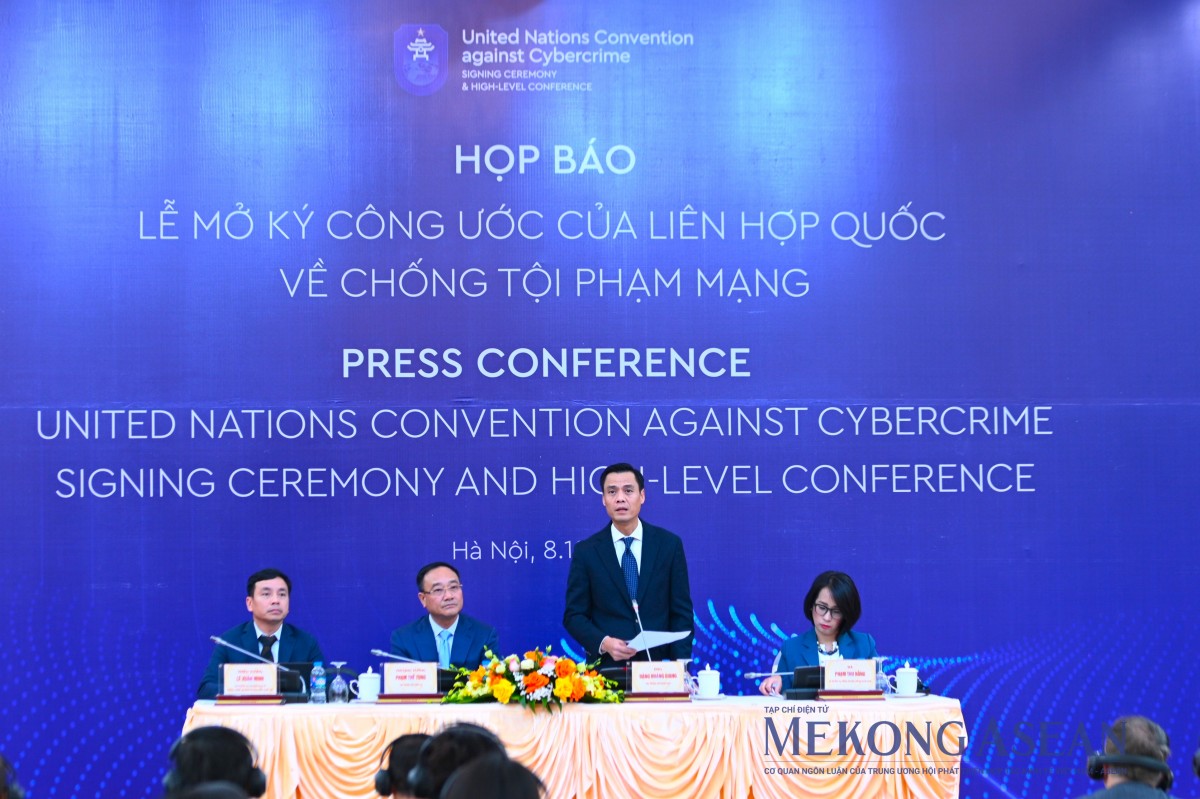 'Việt Nam mong muốn xây dựng không gian mạng vì hòa bình và phát triển chung'