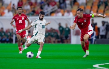 Sao nhập tịch lập cú đúp, đội tuyển Indonesia vẫn thất bại trước Ả Rập Saudi