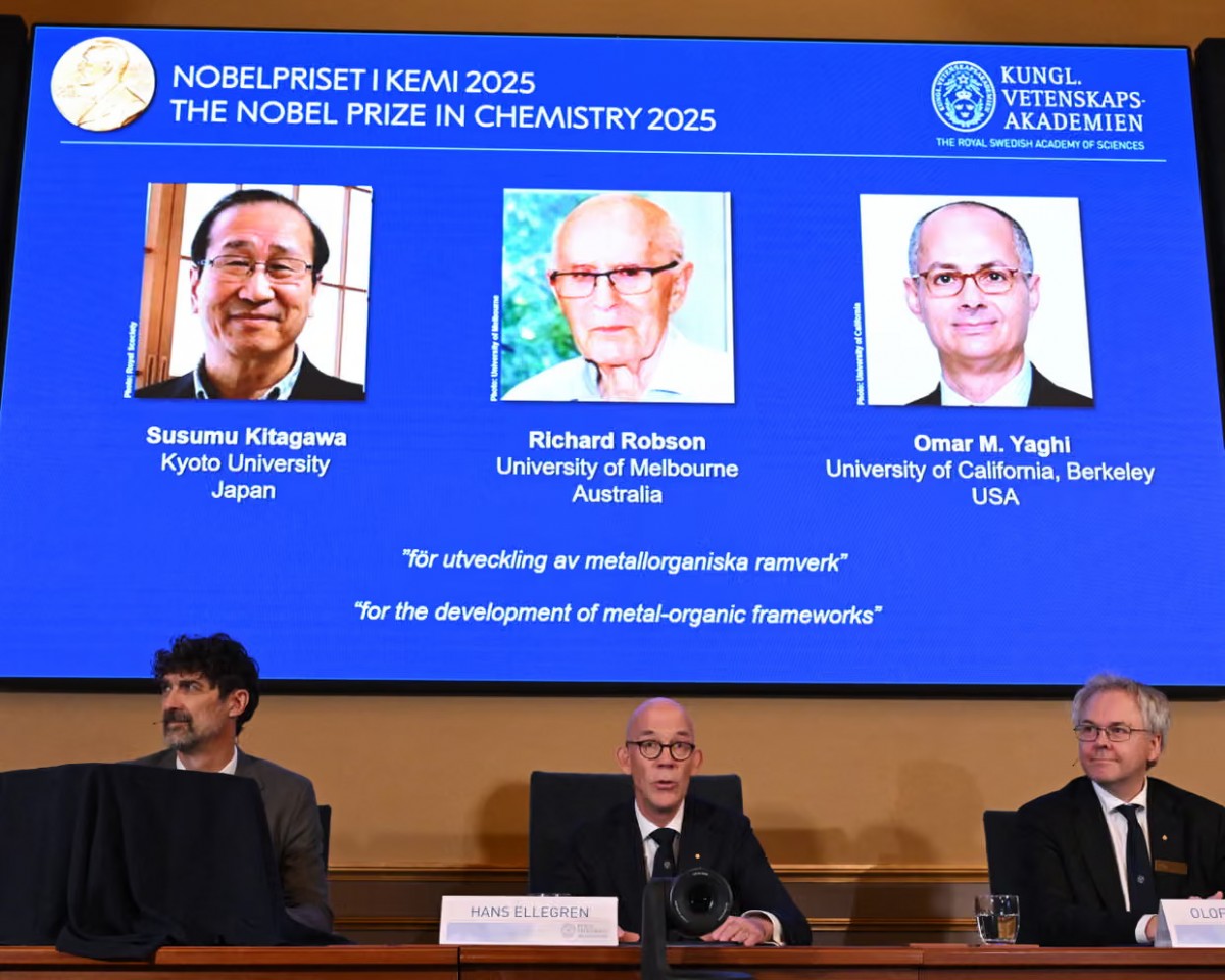 Chủ nhân Giải thưởng VinFuture mùa đầu tiên nhận Giải Nobel Hóa học 2025