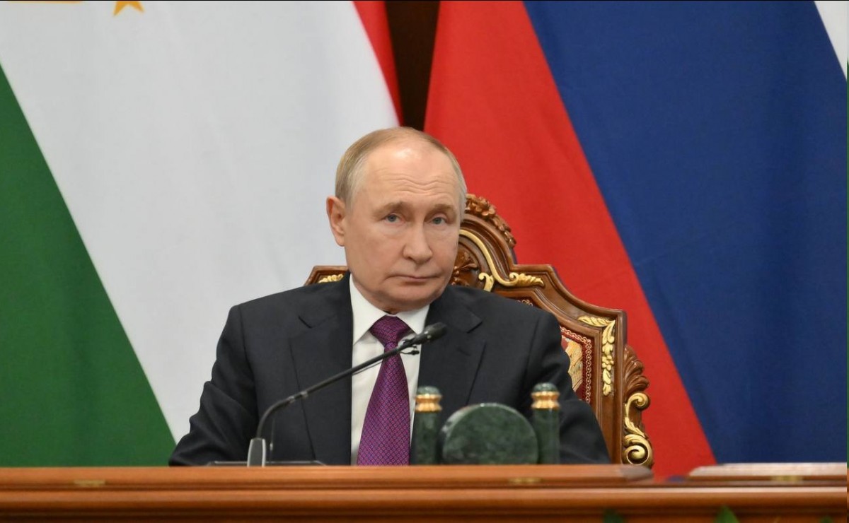 Tổng thống Nga Vladimir Putin tại Hội nghị thượng đỉnh Nga – Trung Á ở Dushanbe (Tajikistan) ngày 9/10. Ảnh: Bộ Ngoại giao Nga