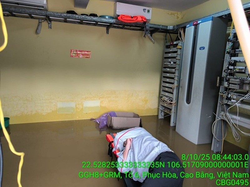 Viettel Construction: Giữ vững 'mạch máu thông tin' giữa lòng bão lũ