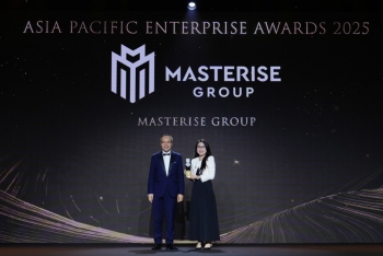 Masterise Group ghi dấu ấn quốc tế với 'chiến thắng kép' tại Asia Enterprise Awards 2025
