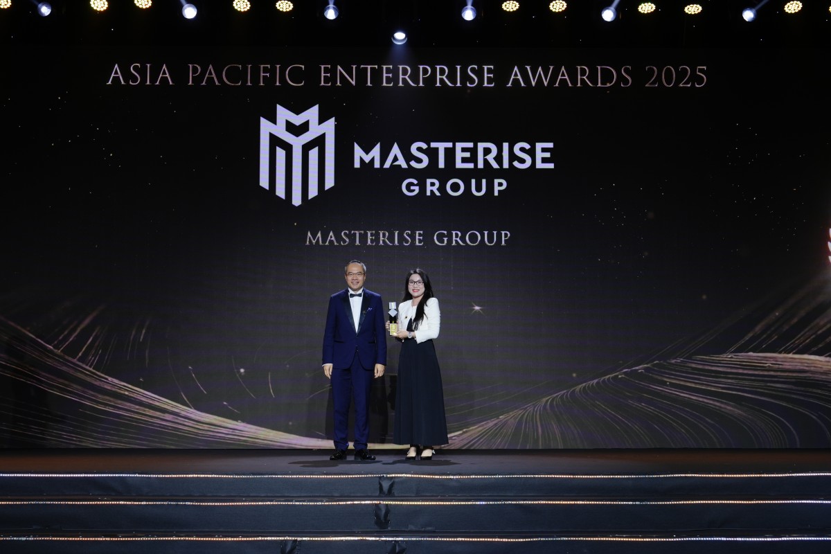 Masterise Group ghi dấu ấn quốc tế với 'chiến thắng kép' tại Asia Enterprise Awards 2025