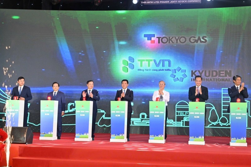 Khởi công dự án Nhà máy nhiệt điện LNG Thái Bình hơn 2,6 tỷ USD