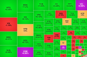 Nhóm Vingroup kéo VN-Index 