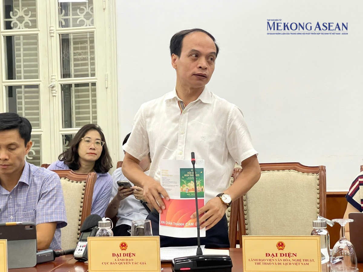 ông Lê Minh Tuấn, Phó Cục trưởng Cục Bản quyền tác giả