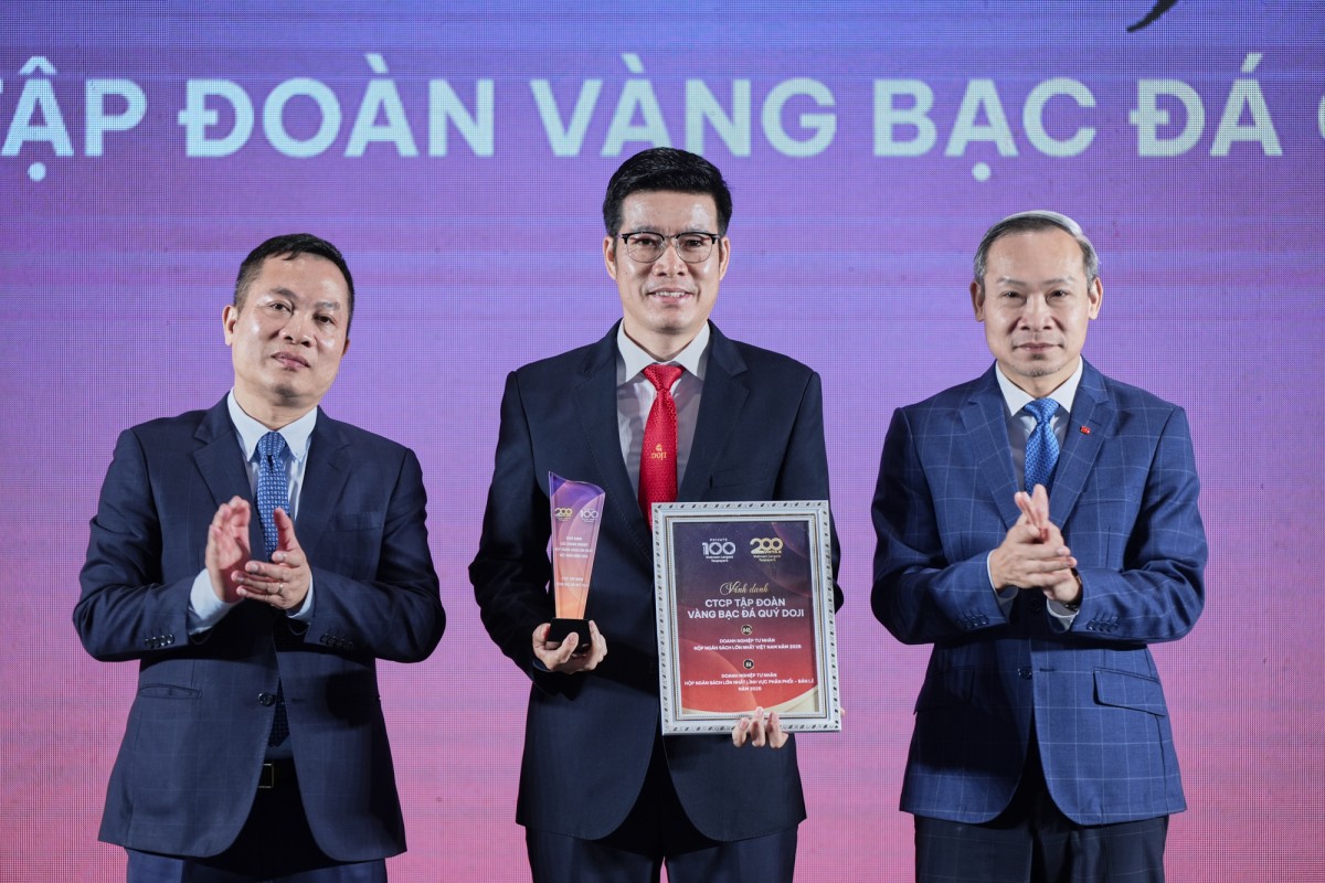 Tập đoàn DOJI liên tiếp được vinh danh những giải thưởng uy tín