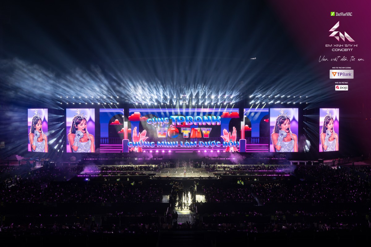 TPBank biến concert thành 'vũ trụ trải nghiệm số' khiến giới trẻ mê mẩn