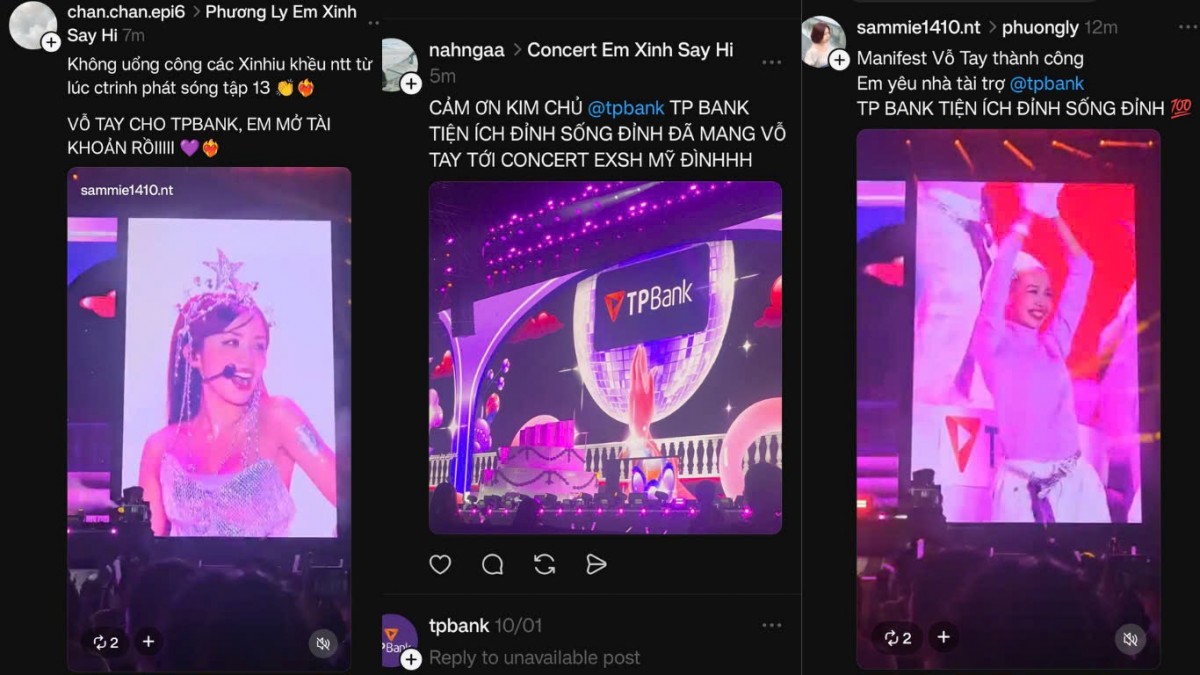 TPBank biến concert thành 'vũ trụ trải nghiệm số' khiến giới trẻ mê mẩn