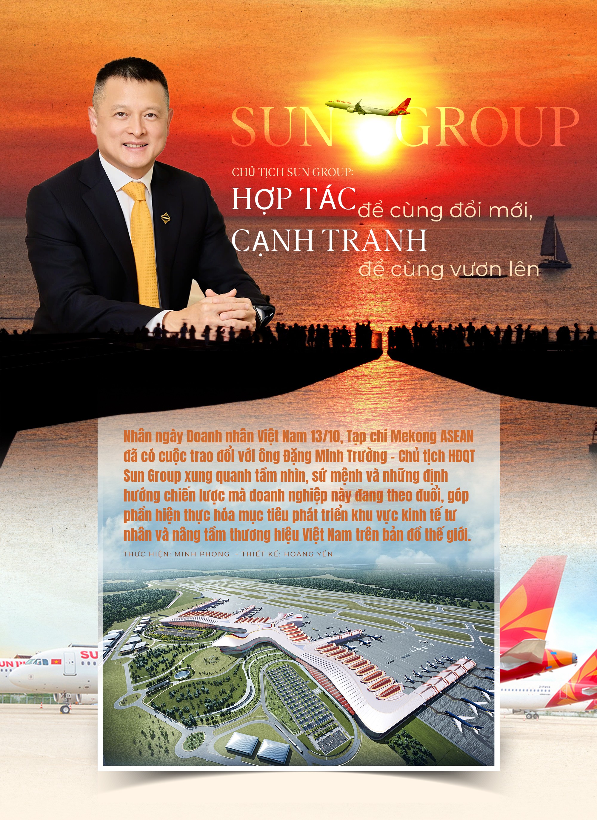 Chủ tịch Sun Group: Hợp tác để cùng đổi mới, cạnh tranh để cùng vươn lên