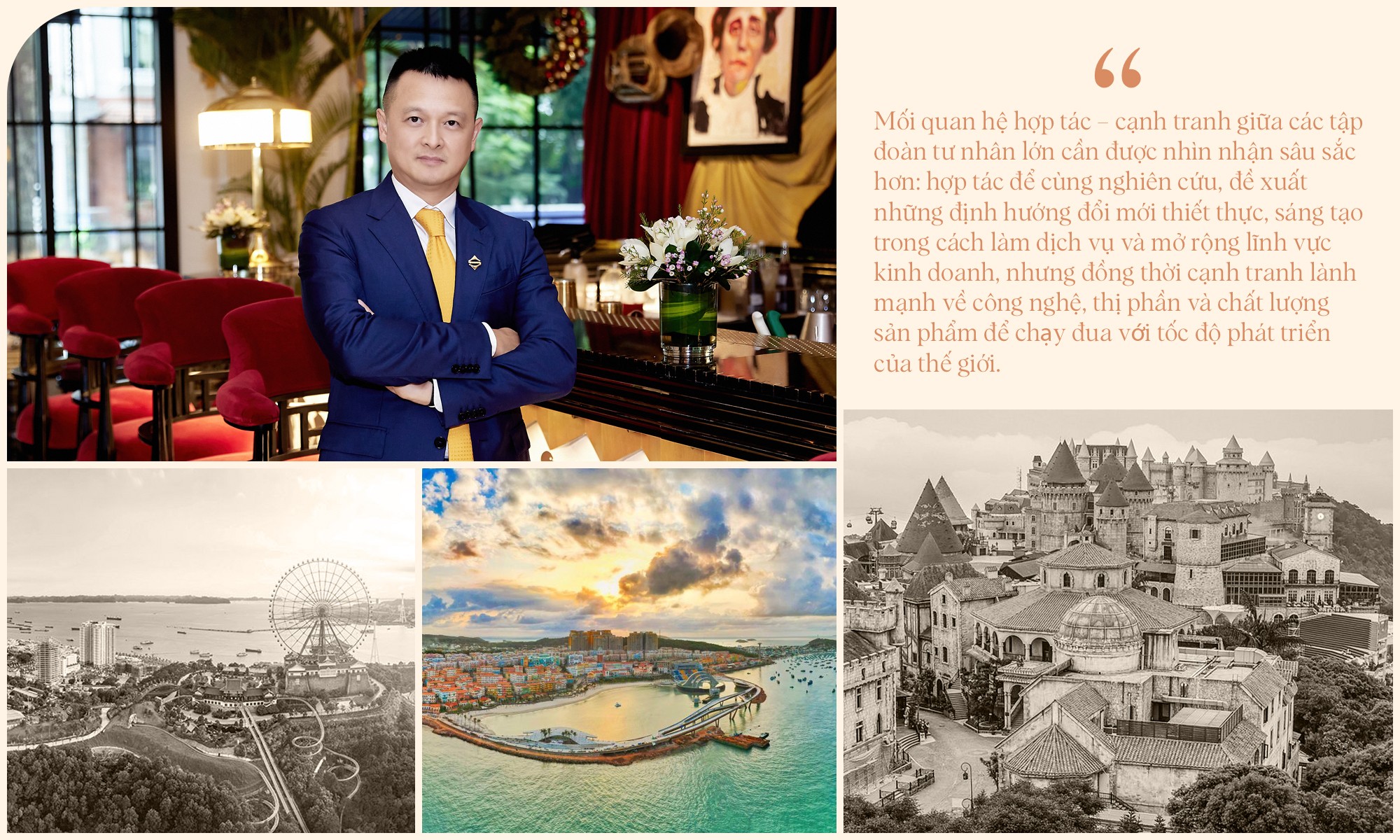 Chủ tịch Sun Group: Hợp tác để cùng đổi mới, cạnh tranh để cùng vươn lên
