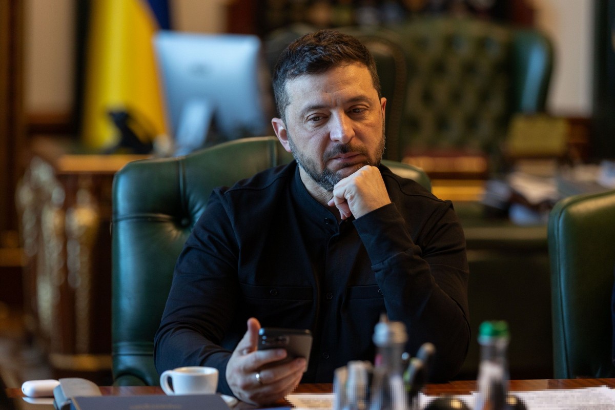 Tổng thống Ukraine Volodymyr Zelensky. Ảnh: X/@ZelenskyyUa