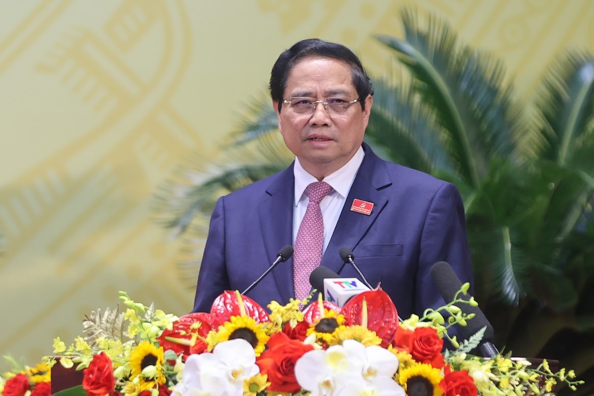 Thủ tướng nhấn mạnh 5 nhiệm vụ trọng tâm trong giai đoạn phát triển mới - Ảnh: VGP