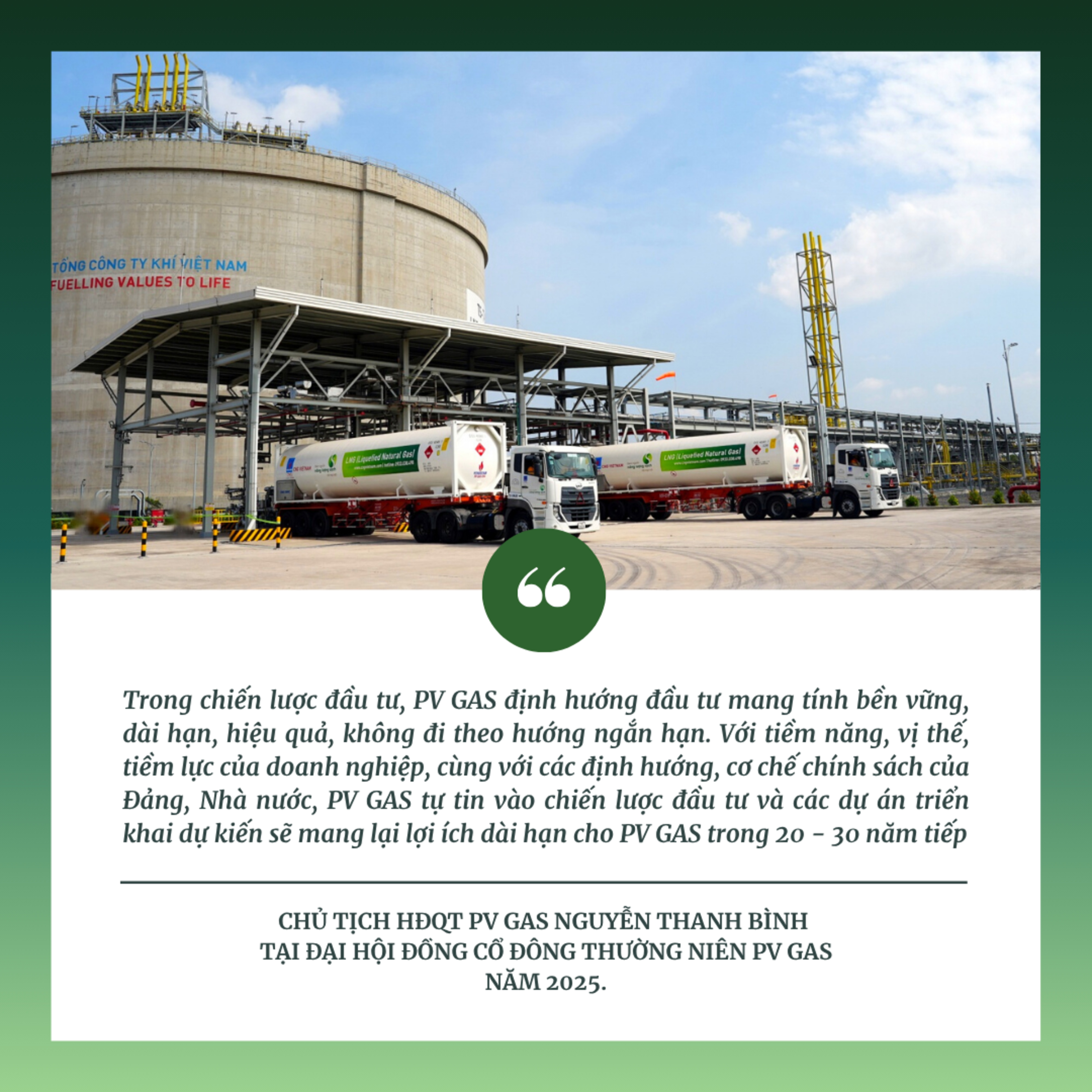 PV GAS: Bước tiến chiến lược với LNG