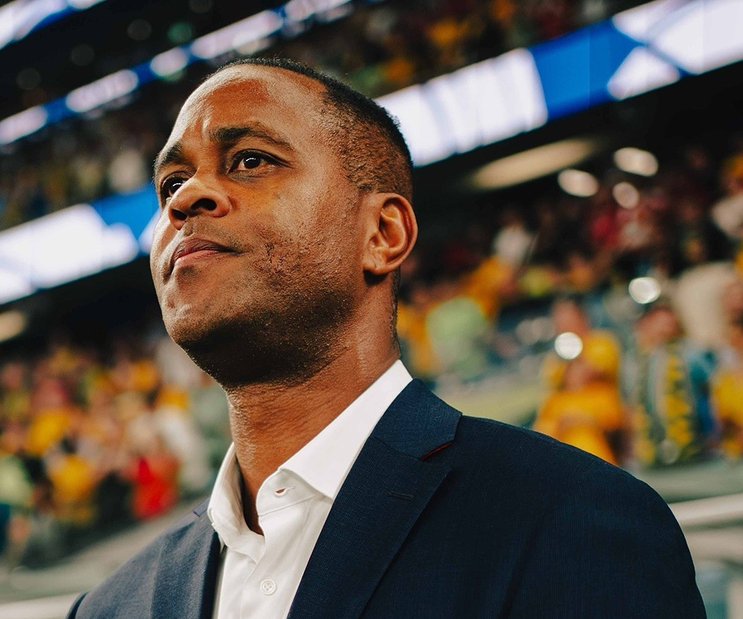 HLV Patrick Kluivert. Ảnh: Facebook/@Erick Thohir