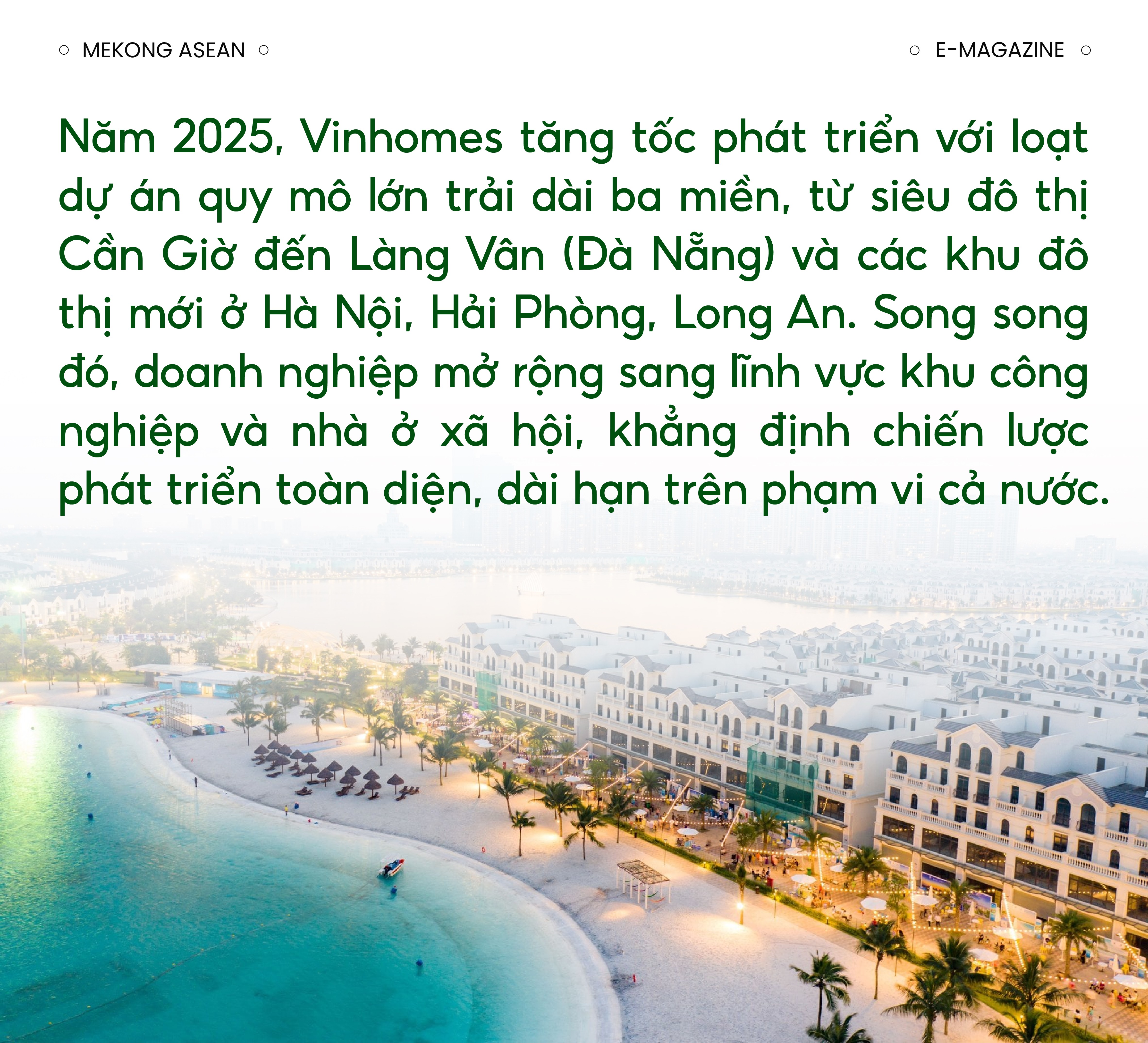 Danh mục dự án trải dài ba miền, Vinhomes mở rộng “công trường” trên toàn quốc