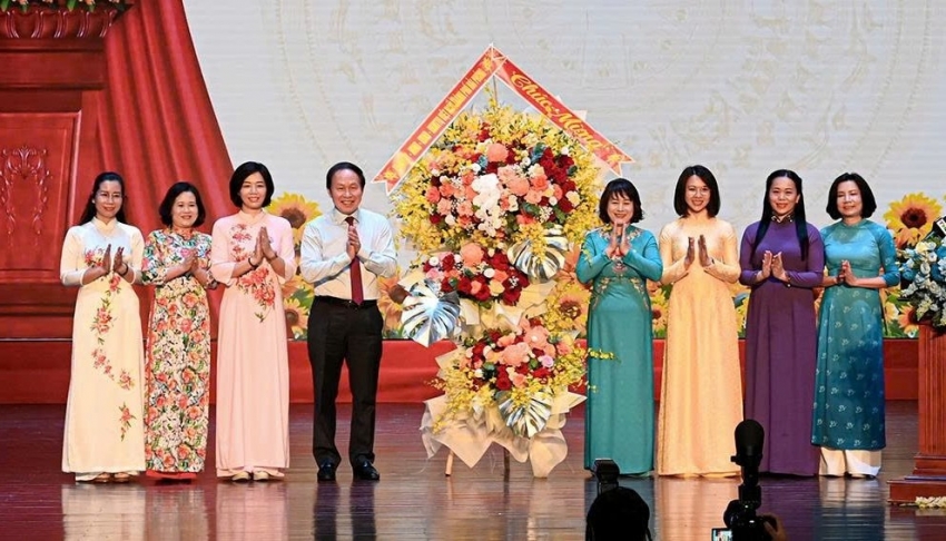 Hải Phòng gặp mặt kỷ niệm 95 năm Ngày thành lập Hội Liên hiệp Phụ nữ Việt Nam