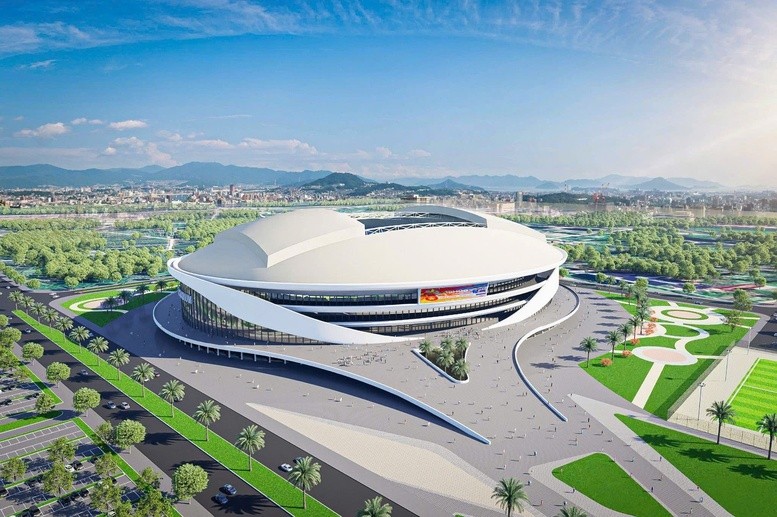 Khởi công sân vận động 60.000 chỗ ngồi có mái vòm hiện đại nhất Việt Nam