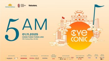 5AM Eye-Conic Hà Nội: Âm nhạc đánh thức bình minh giữa lòng di sản