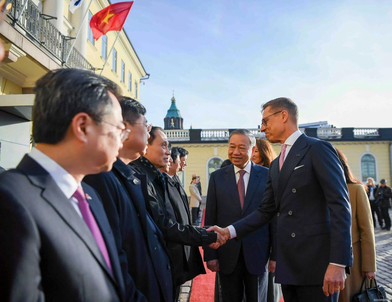 Lễ đón Tổng Bí thư Tô Lâm và Phu nhân thăm chính thức Phần Lan