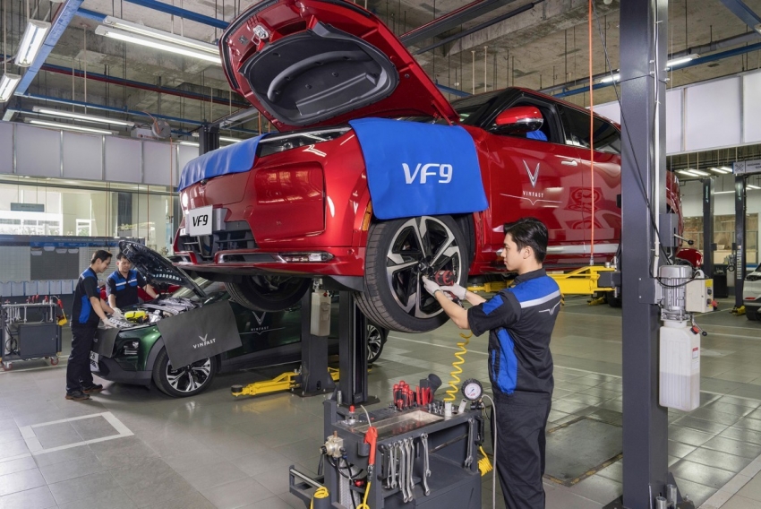 Vinfast đào tạo hơn 3.000 kỹ thuật viên ô tô, xe máy điện