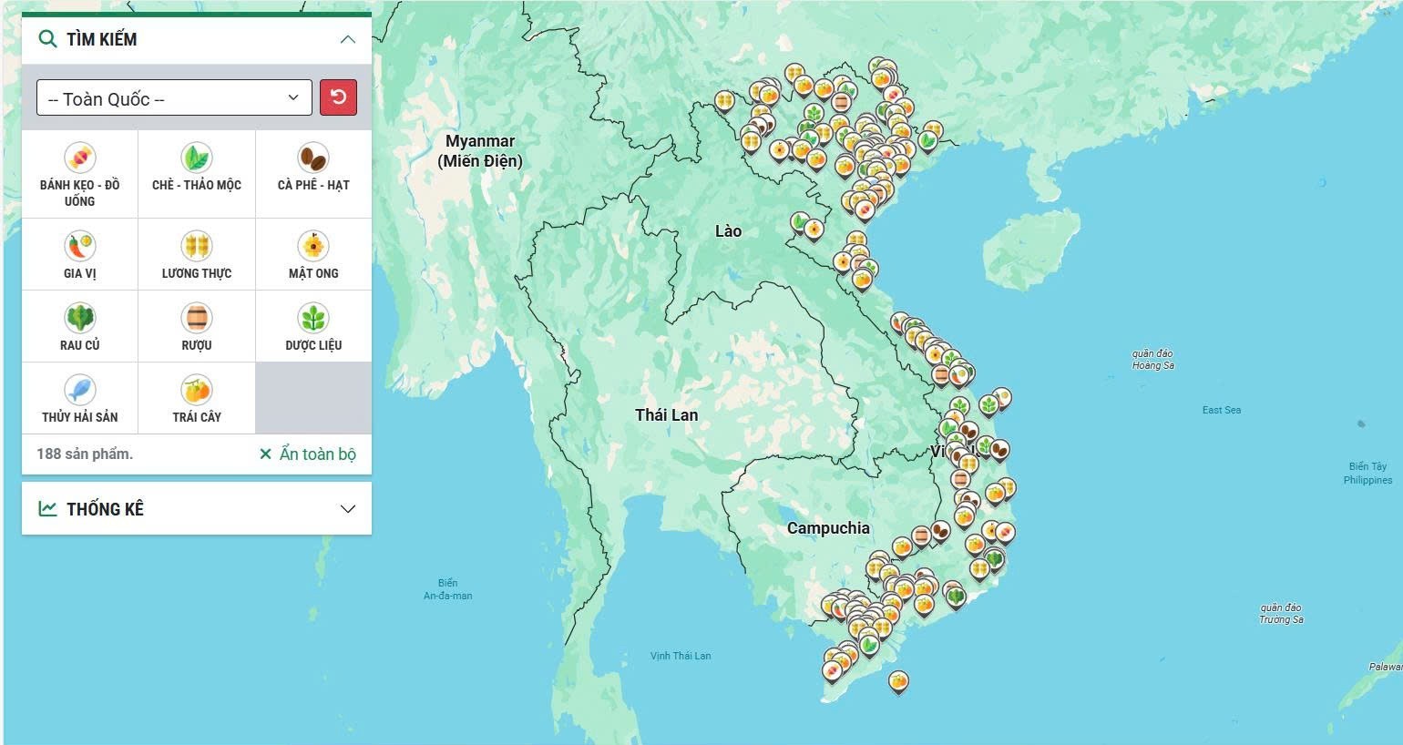 Bản đồ Nông sản Việt sắp ra mắt