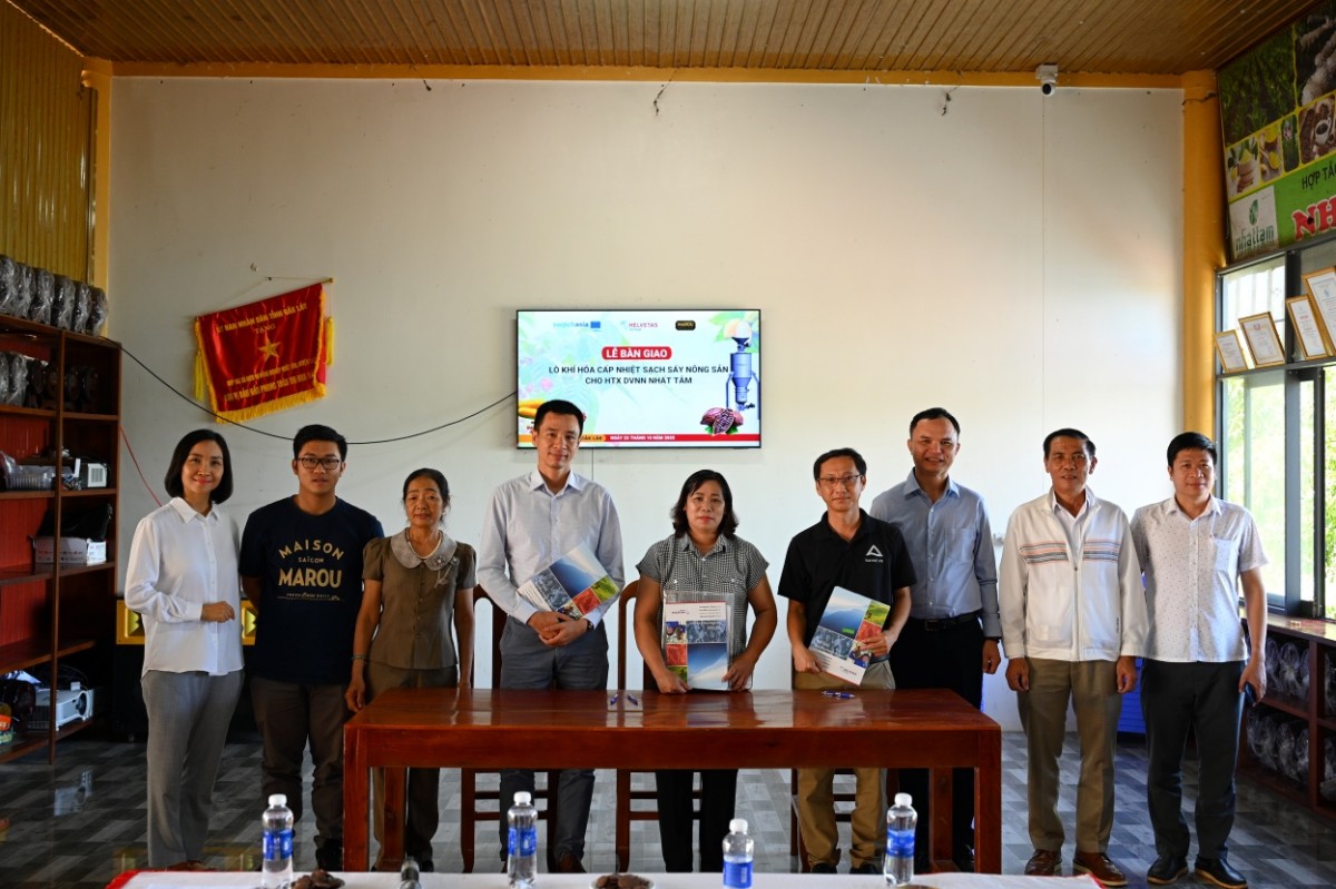 Lò khí hóa biến phế phẩm nông nghiệp thành năng lượng xanh