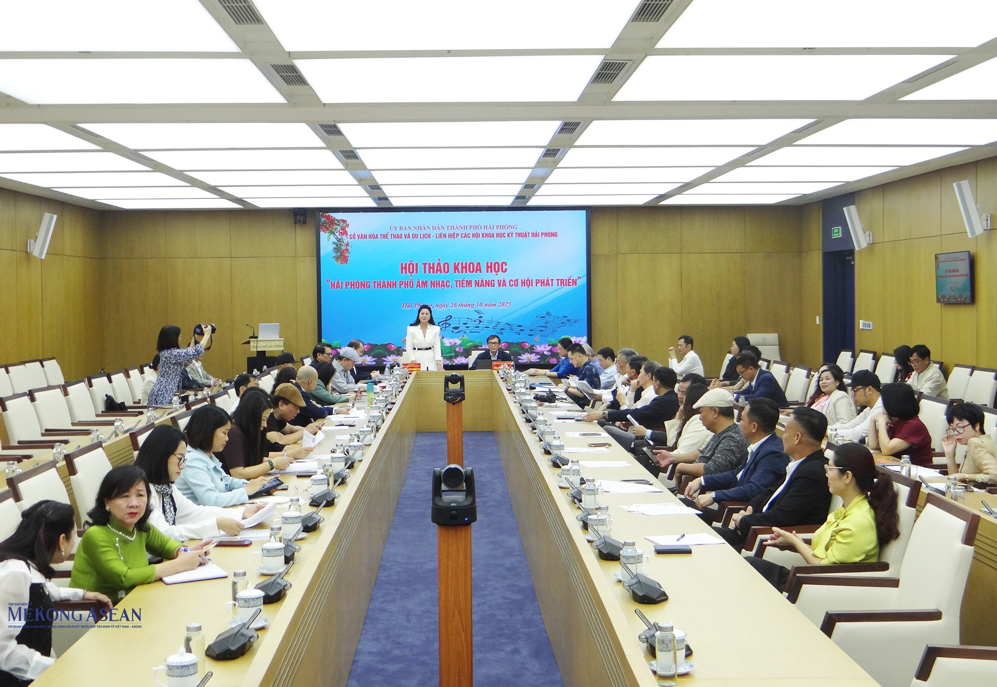 Quang cảnh hội thảo. Ảnh: Phùng Nguyện/Mekong ASEAN.